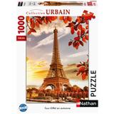 Puzzle Tour Eiffel en automne 1000 pcs thumbnail