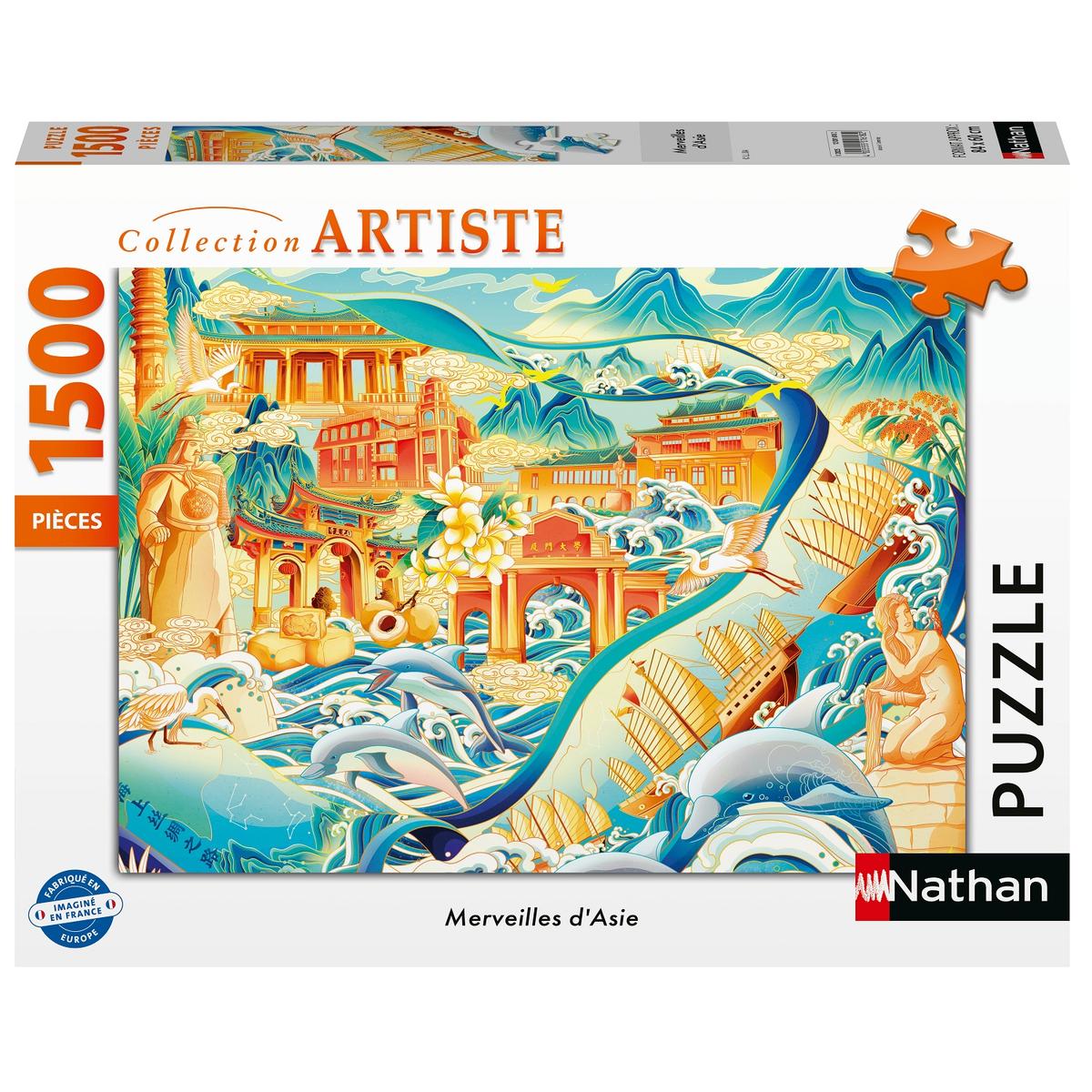 Puzzle Merveilles d'Asie 1500 pcs thumbnail