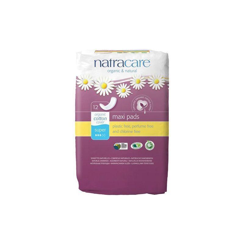 Serviettes hygiéniques maxi super x12 Natracare