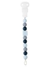 Attache tétine silicone bleu marine thumbnail