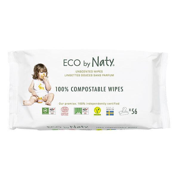 56 Lingettes douces