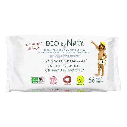 56 Lingettes douces éco - Légèrement parfumées