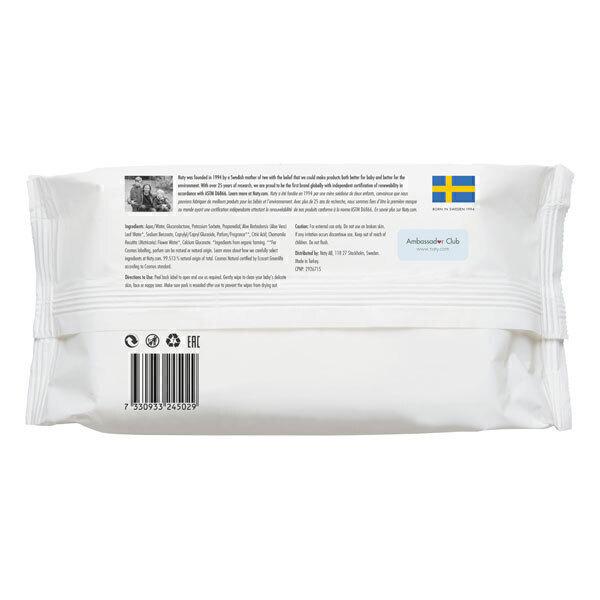 56 Lingettes douces éco - Légèrement parfumées thumbnail