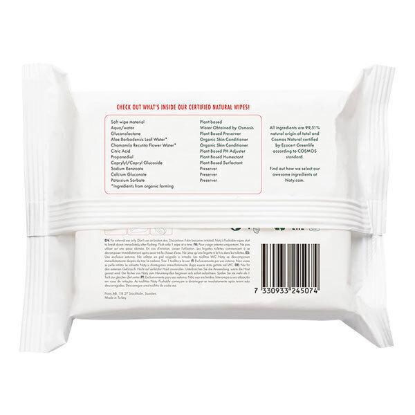 42 Lingettes de toilettes éco - Sans parfum thumbnail