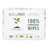 Lot 3 x 56 lingettes bébé compostables éco thumbnail