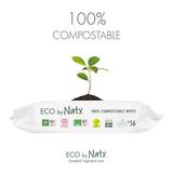 Lot 3 x 56 lingettes bébé compostables éco thumbnail