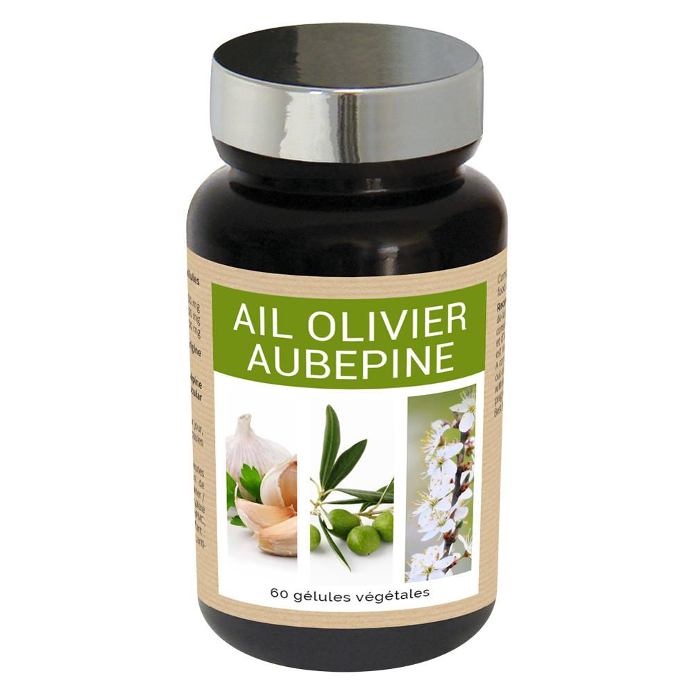 Ail Olivier Aubépine - Cholestérol - 60 gélules thumbnail