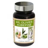 Ail Olivier Aubépine - Cholestérol - 60 gélules thumbnail