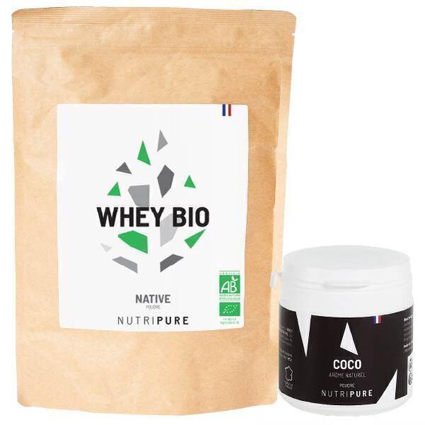 PACK Whey Native BIO 1KG + Arome Coco