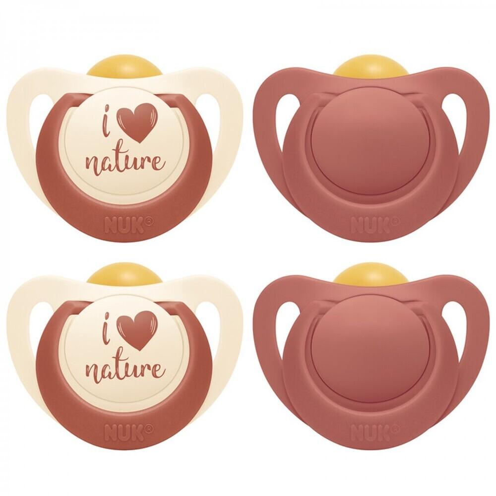 Lot de 4 sucettes For Nature 18-36M Terracotta thumbnail