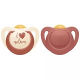 Lot de 4 sucettes For Nature 18-36M Terracotta thumbnail