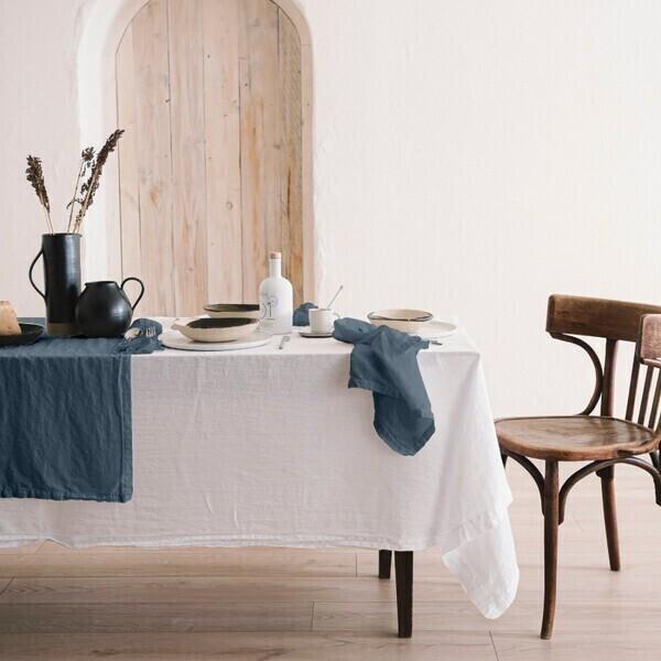 ORGANIC BLANC NAPPE CARREE 200X200