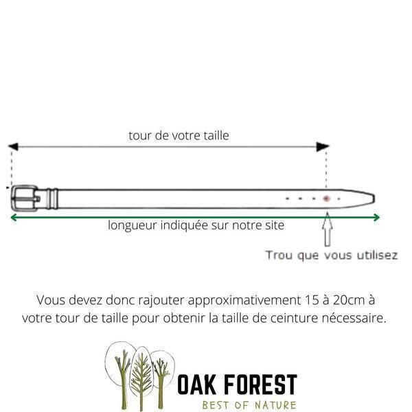 Ceinture en liege artisanale "Grosse boucle"- Ceinture Vegan thumbnail