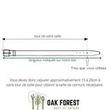 Ceinture en liege artisanale "Grosse boucle"- Ceinture Vegan thumbnail