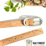 Ceinture en liege artisanale "Grosse boucle"- Ceinture Vegan thumbnail