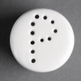 Poivrières blanches 80 mm Olympia - Boite de 12 thumbnail