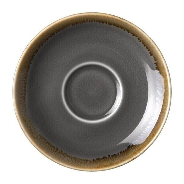 Soucoupe expresso grise 115 mm - Lot de 6 thumbnail