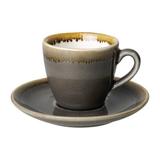 Soucoupe expresso grise 115 mm - Lot de 6 thumbnail