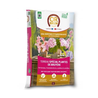 Terreau spécial plantes de bruyère - Sac de 6 litres
