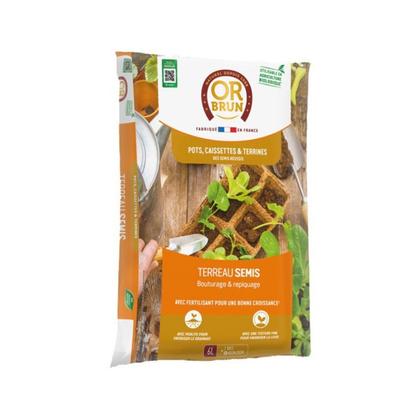 Terreau semis - Sac de 6 litres