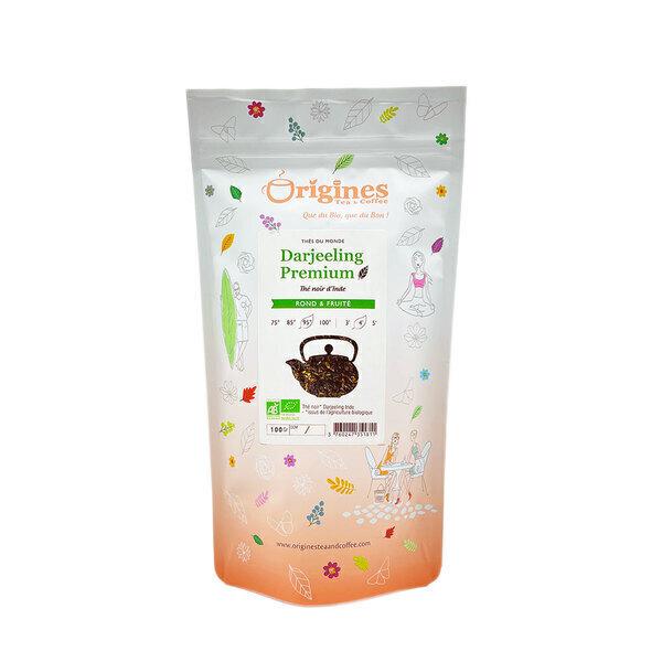 Thé Noir Bio Darjeeling Premium - Inde - Sachet 100g