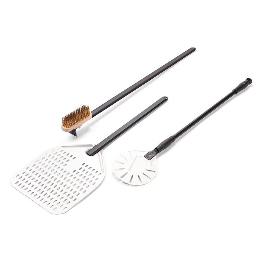 Kit spatule à pizza et brosse