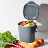 Bac à compost de cuisine gris 2,8 L thumbnail