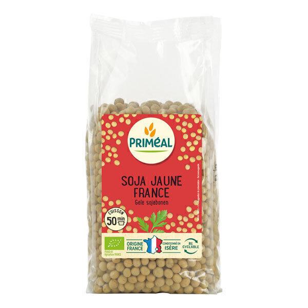Lot de 2 sachets de soja jaune 500g