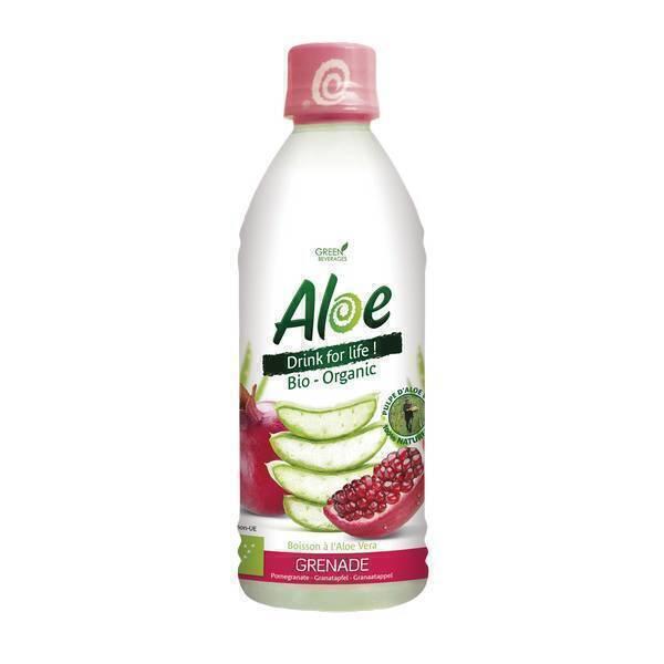 Lot de 12 x Boisson Aloe Vera Grenade - 350ml