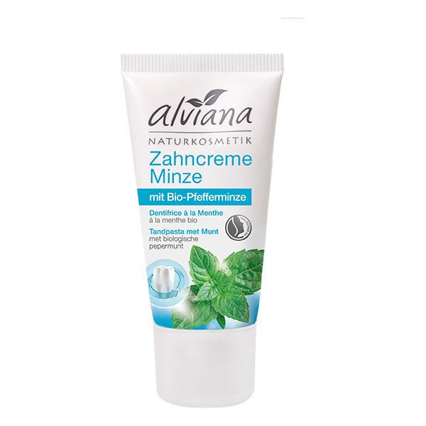 Lot de 3 x Dentifrice menthe Alviana 75ml