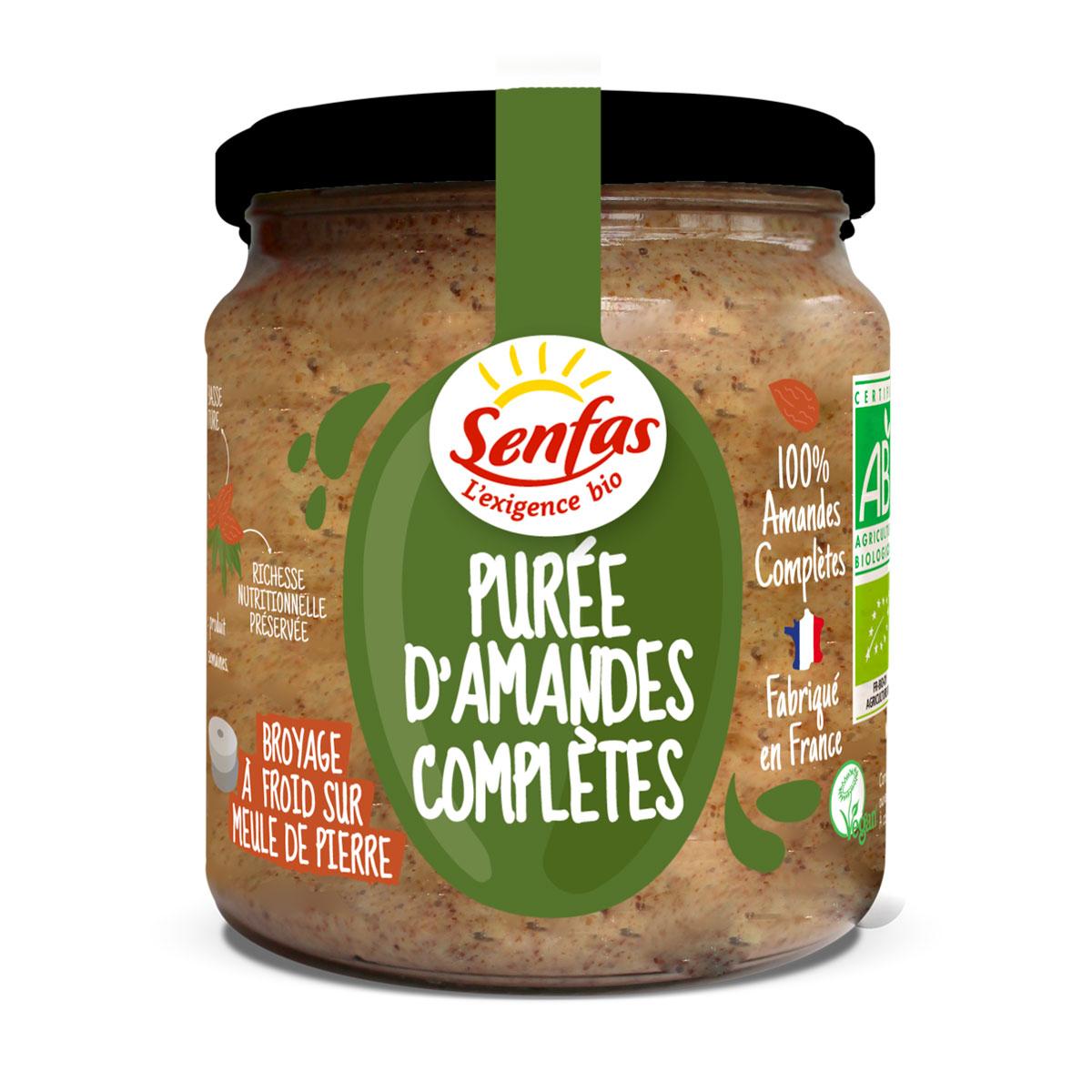 Lot 3x Purée d'amandes complètes 300g
