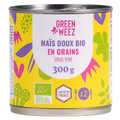 Lot de 3 maïs bio origine France 300g