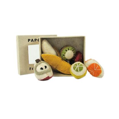 Fruits en laine feutrée - set de 6