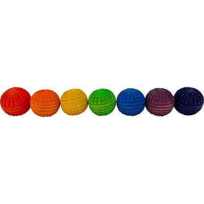 Mini Glands en bois Rainbow - set de 7