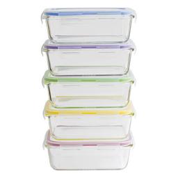 Set Batch cooking de 5 boîtes en verre 850mL