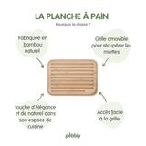 Planche à pain Bambou naturel 36 x 26 cm thumbnail