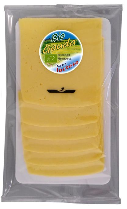 Gouda sans lactose bio 150g