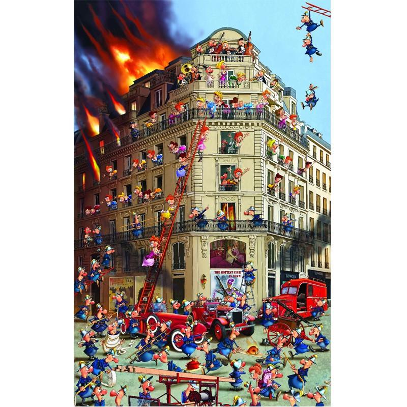 Puzzle Ruyer Pompiers 1000 pcs thumbnail