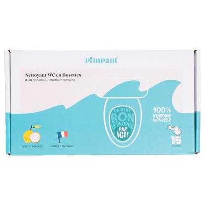 Nettoyant WC en dosettes Agrumes (x15)