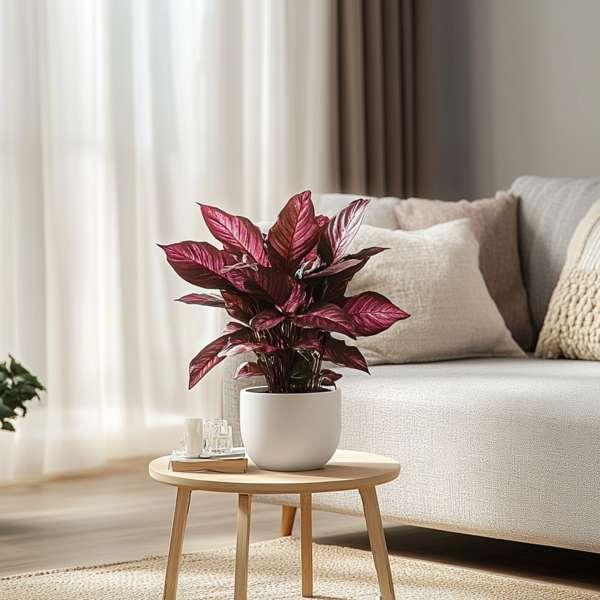 Iresine Herbstii 'Rich Red Star' (rouge) thumbnail