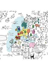 Mes posters à coloriers Mappemonde thumbnail