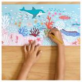 Poster à colorier - La barriere de corail thumbnail