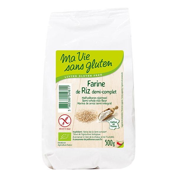 Farine de Riz demi Complète 500g