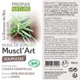 Huile de Soin BIO - MUSCL'ART thumbnail