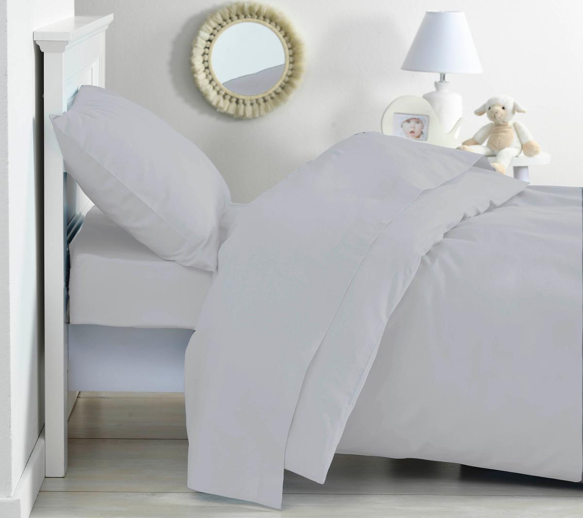 Lot éco x3 Draps housse bébé  jersey Bio peigné thumbnail