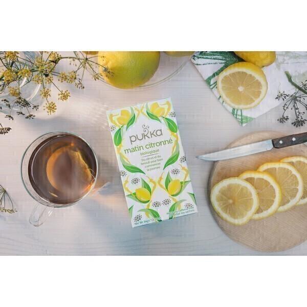 Tisane Matin citronné 20 sachets thumbnail