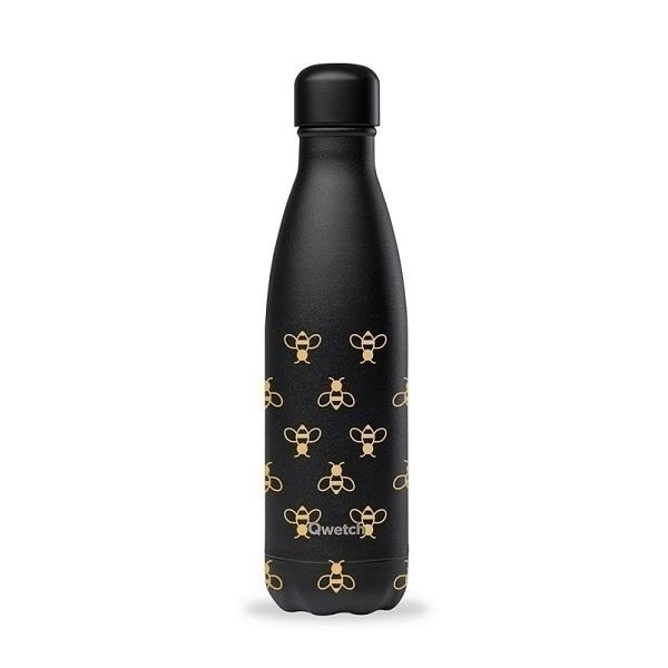 Bouteille isotherme inox Bee noir mat 50cl