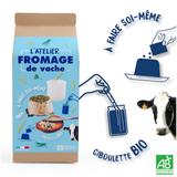 Kit fabrication DIY Fromage Vache Bio 1L thumbnail