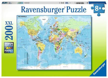 Puzzle Carte du monde 200 pcs