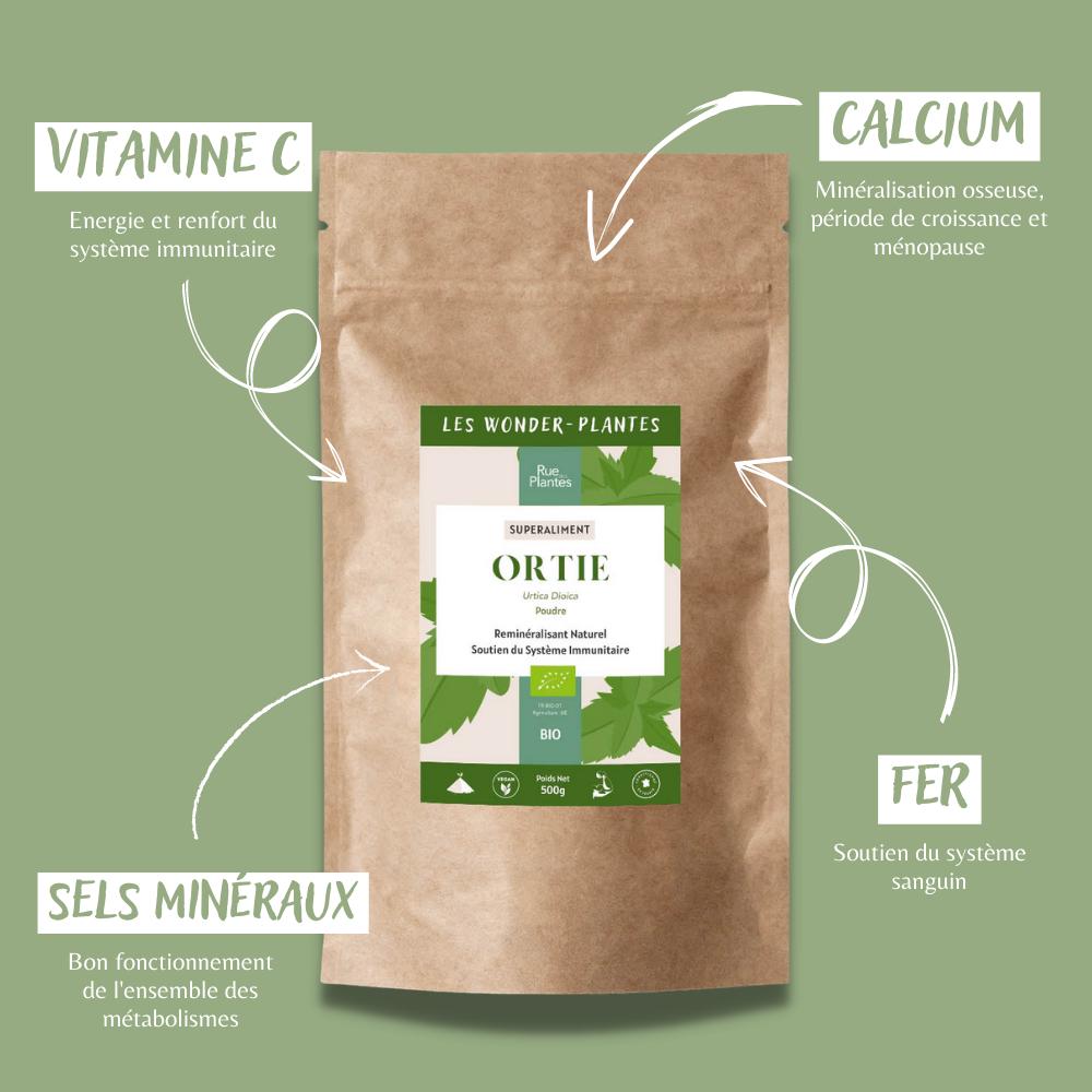 Ortie piquante feuille bio 500g - Wonder-Plantes thumbnail